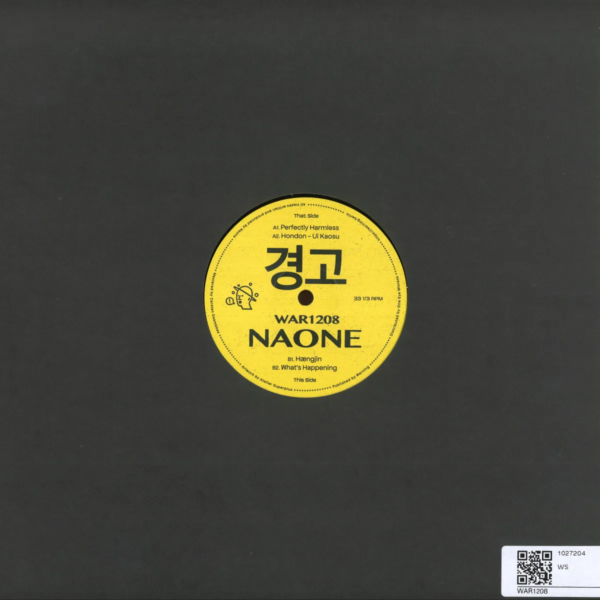 Back cover — Naone — WAR1208