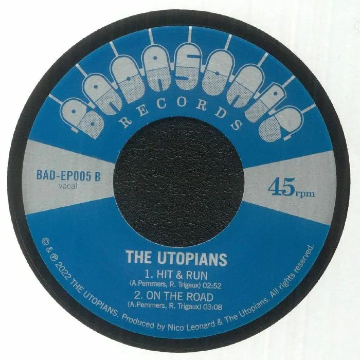 Back cover — The UTOPIANS — How The World Turns