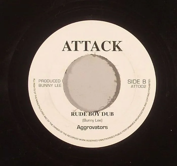 Обратная сторона обложки — Johnny CLARKE / AGGROVATORS — Don't Want To Be No Rude Boy