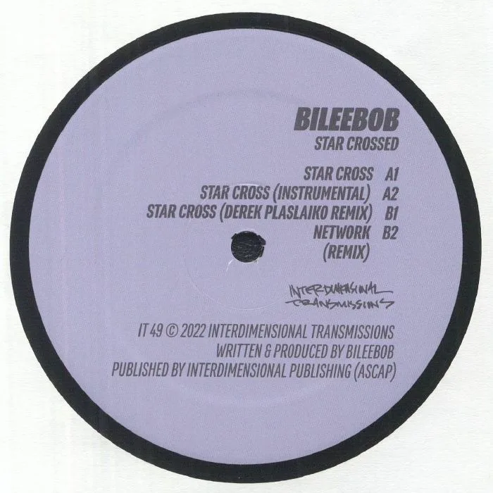 Front cover — BILEEBOB — Star Crossed