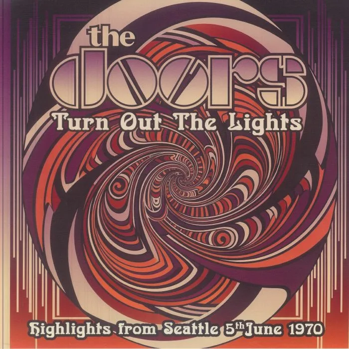 Front cover — The DOORS — Turn Out The Lights (reissue)