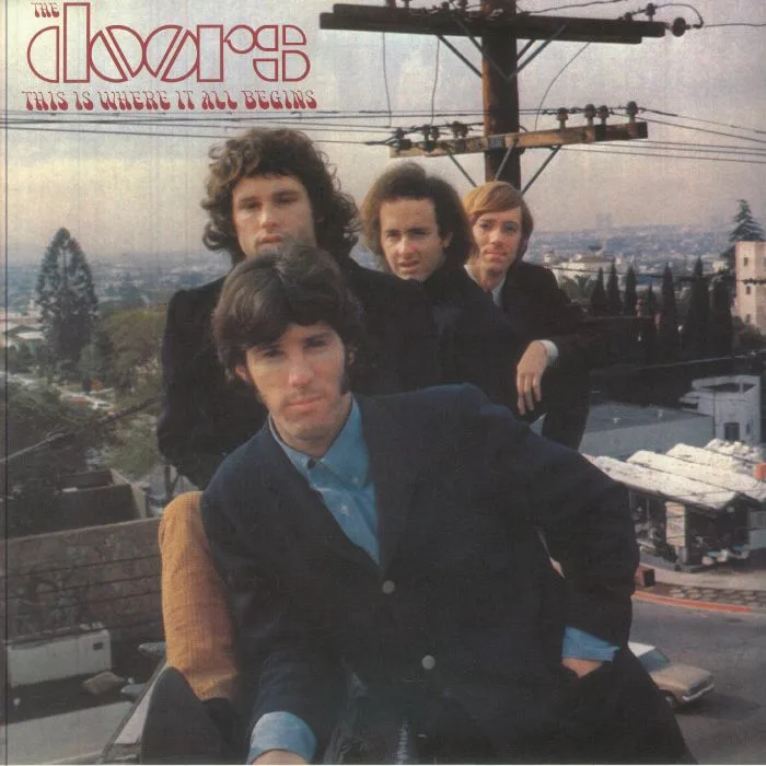 Front cover — The DOORS — This Is Where It All Begins