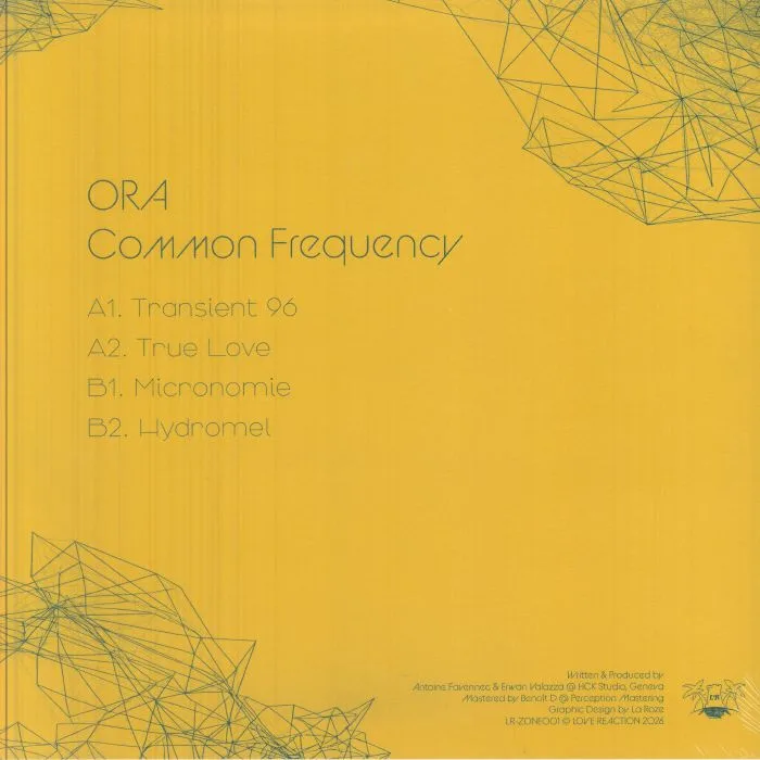 Back cover — ORA — Common Frequency EP