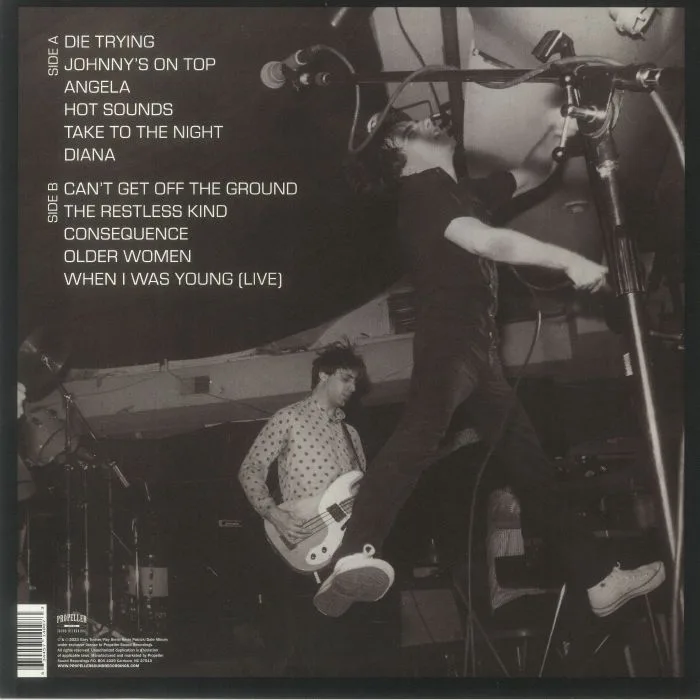 Обратная сторона обложки — NEW MATH — Die Trying & Other Hot Sounds 1979-1983