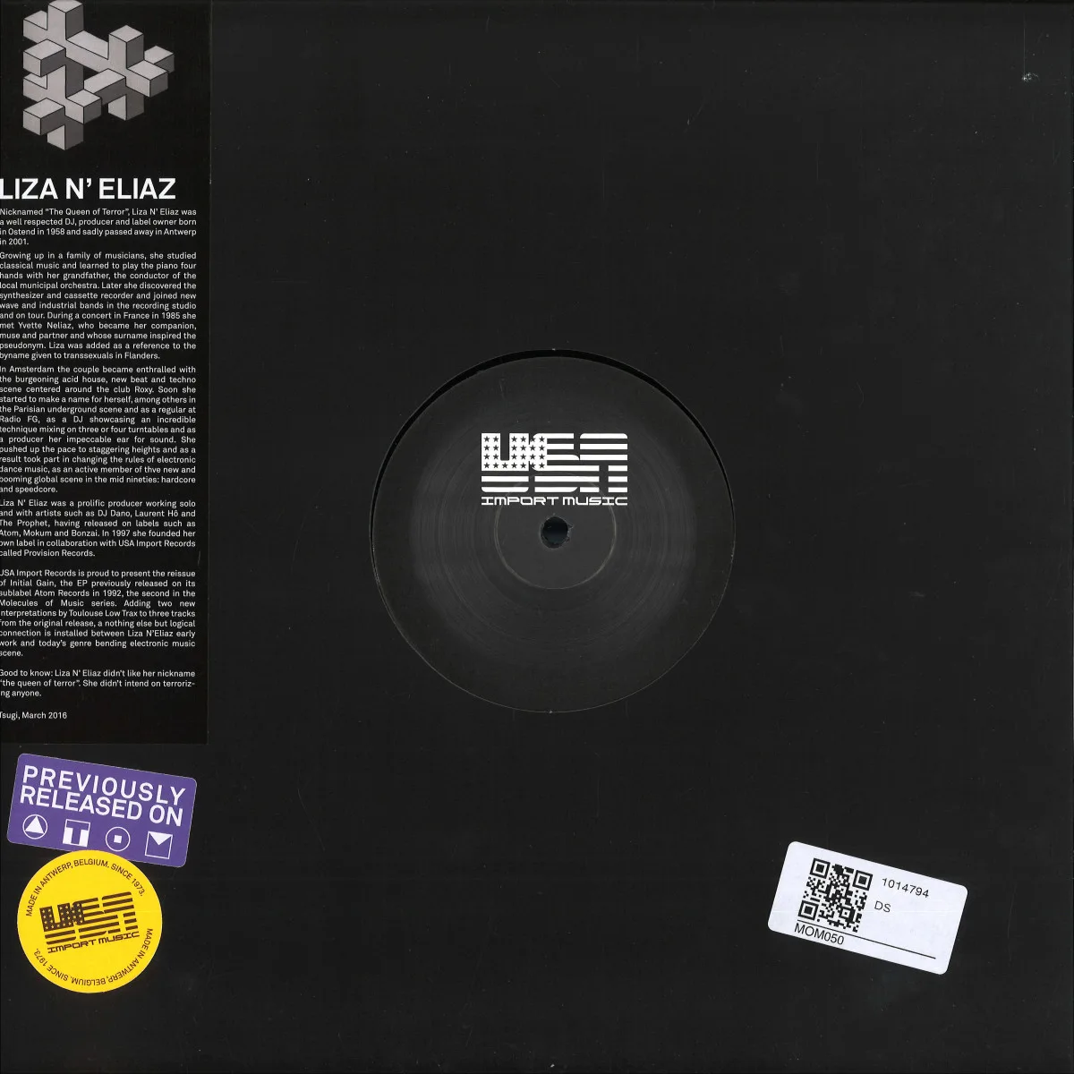 Liza N` Eliaz — Initial Gain