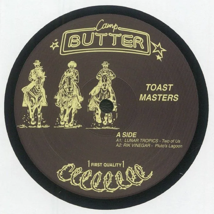 Front cover — LUNAR TROPICS / RIK VINEGAR / JOHN MANHARD / GEMA — Toastmasters EP