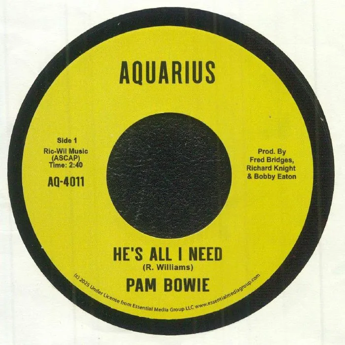 Pam BOWIE — He's All I Need