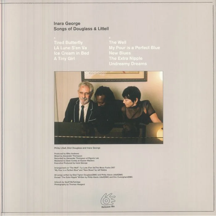 Back cover — Inara GEORGE — Songs Of Douglass & Littell