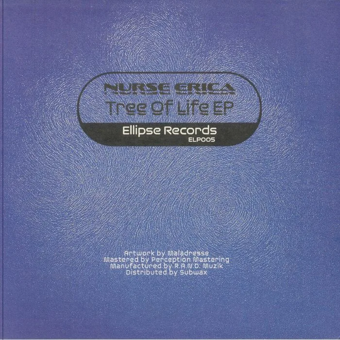Back cover — NURSE ERICA — Tree Of Life EP