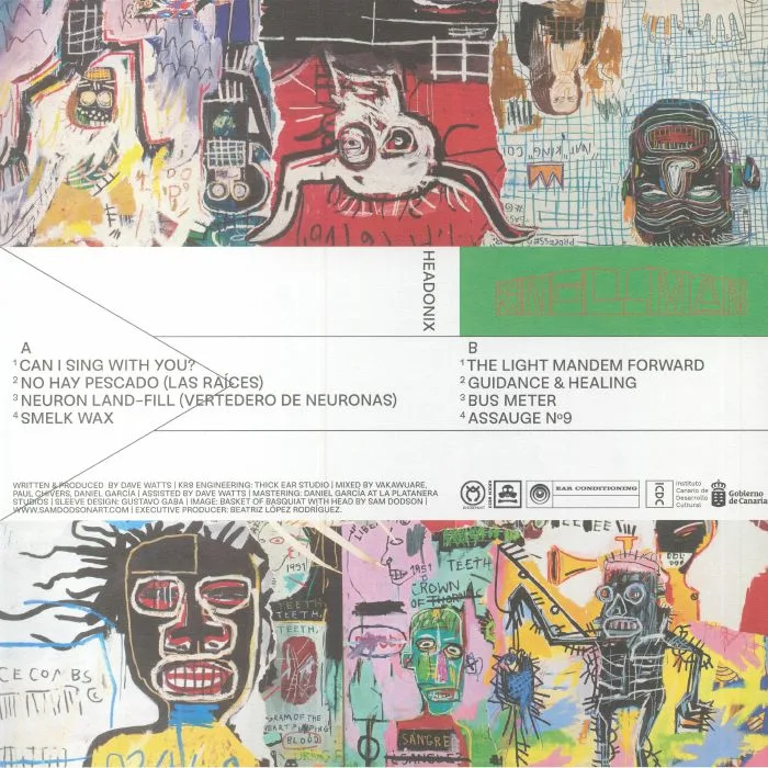 Back cover — KING L MAN — Headonix