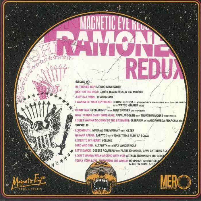 Back cover — VARIOUS — Marc Urselli's Ramones: Redux