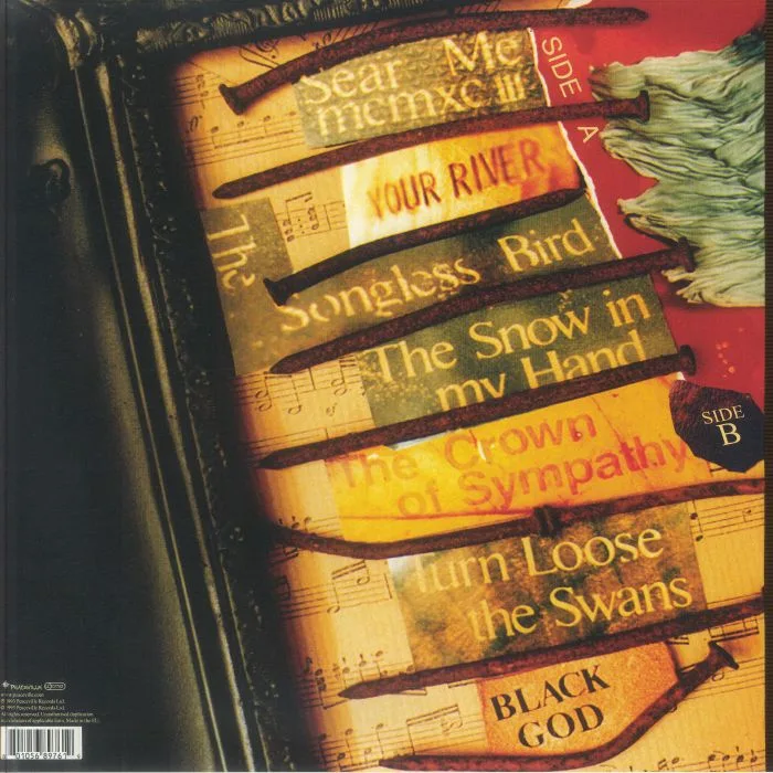 Back cover — MY DYING BRIDE — Turn Loose The Swans (reissue)