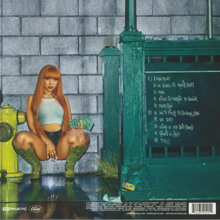 Back cover — ICE SPICE — Y2K