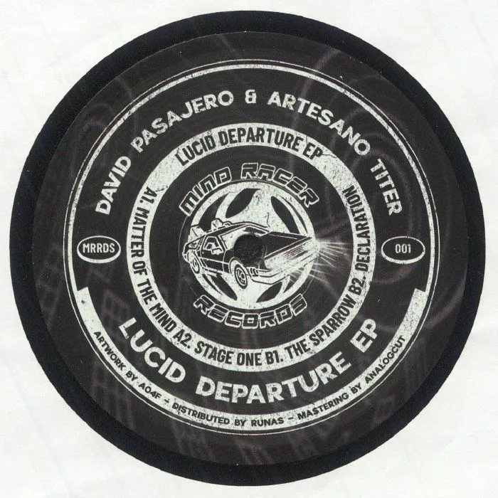 Front cover — David PASAJERO / ARTESANO TITER — Lucid Departure EP