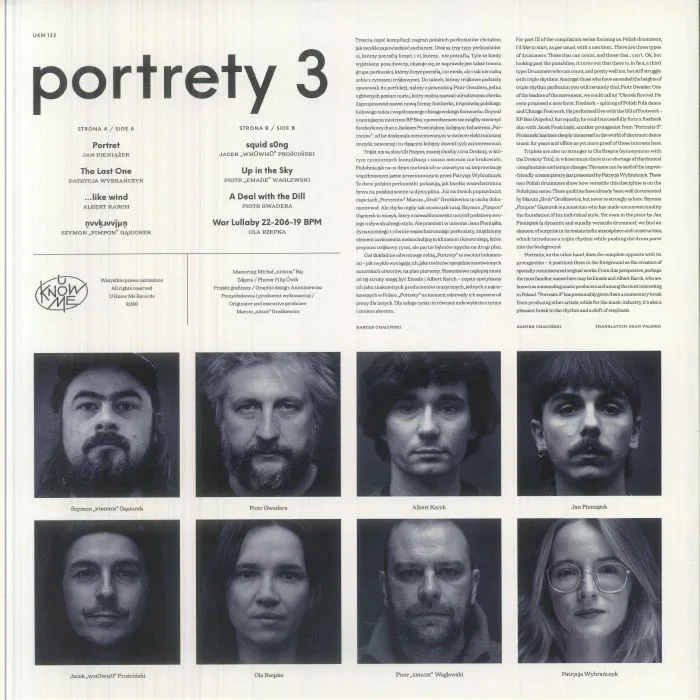 Обратная сторона обложки — VARIOUS — Portrety 3