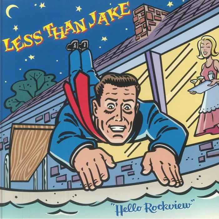 Front cover — LESS THAN JAKE — Hello Rockview