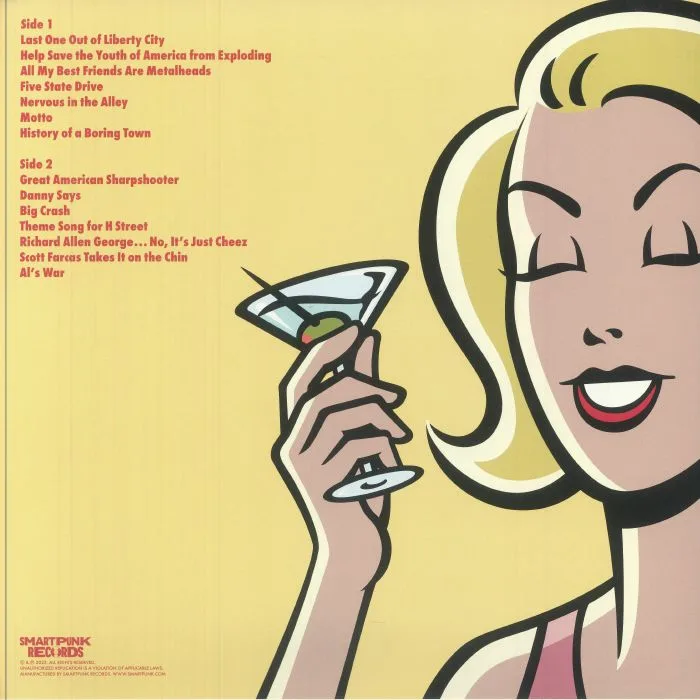 Back cover — LESS THAN JAKE — Hello Rockview