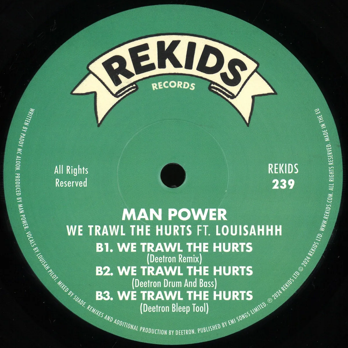 Man Powerft.Louisahhh — We Trawl The Hurts