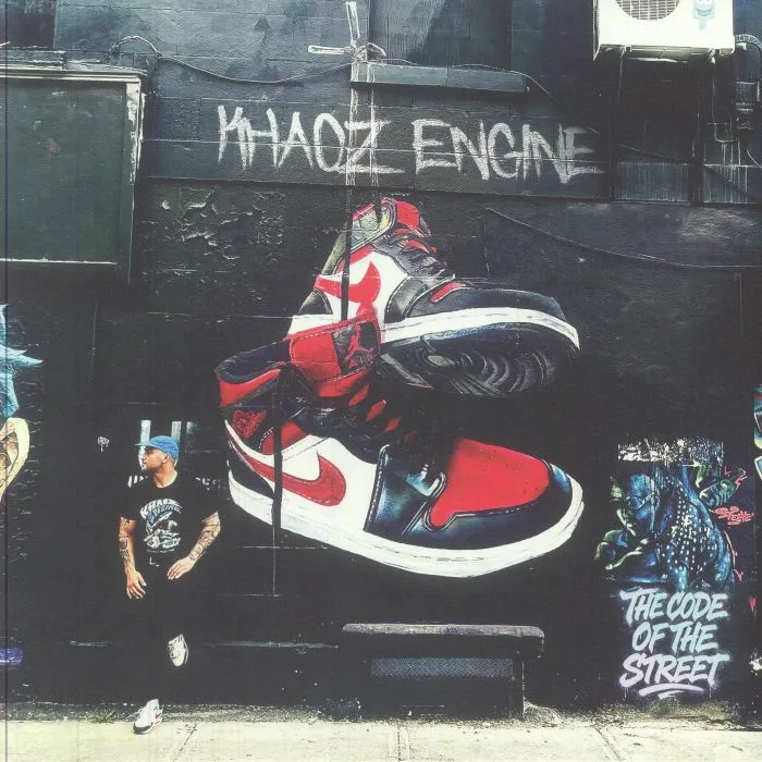 Лицевая сторона обложки — KHAOZ ENGINE — The Code Of The Street