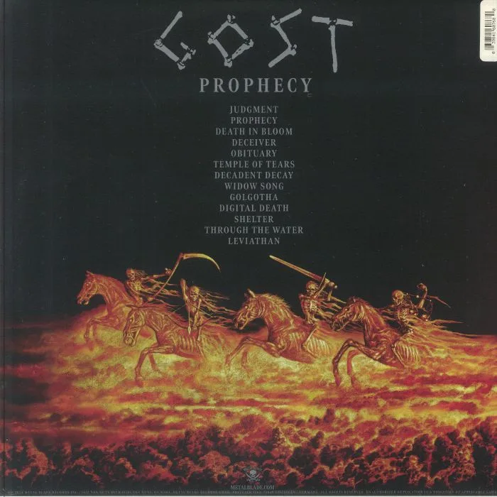 Обратная сторона обложки — GOST — Prophecy