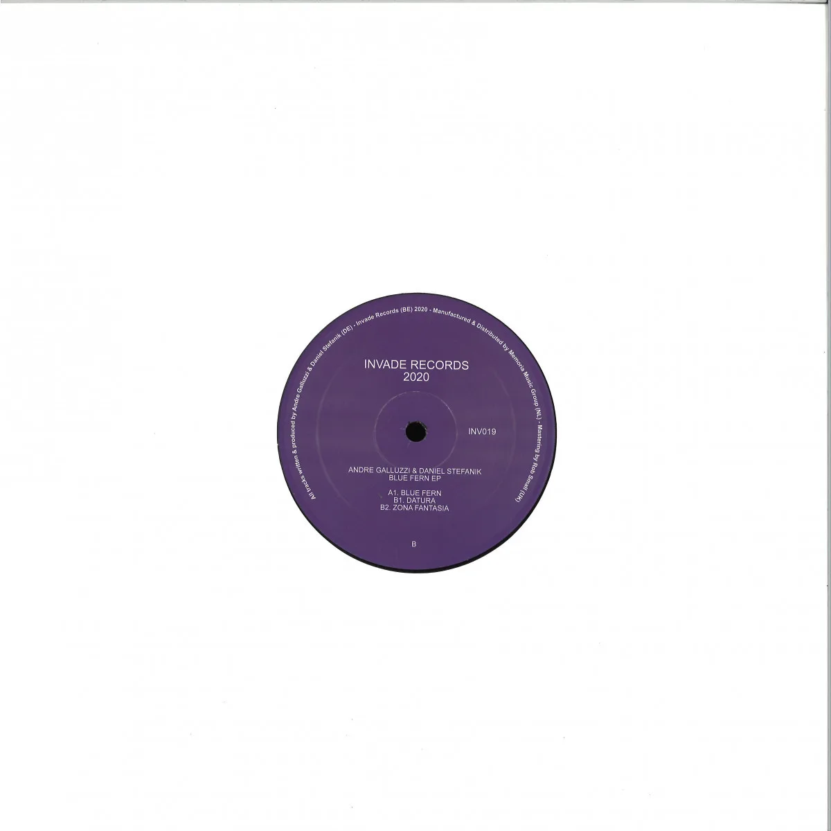 Back cover — Andre Galluzzi&Daniel Stefanik — Blue Fern EP