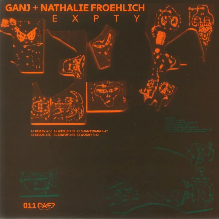 Обратная сторона обложки — GANJ / NATHALIE FROEHLICH — Expty EP