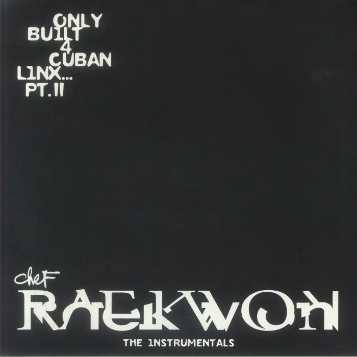 RAEKWON — Only Built 4 Cuban Linx Pt II: The Instrumentals (Shaolin Noir Edition)