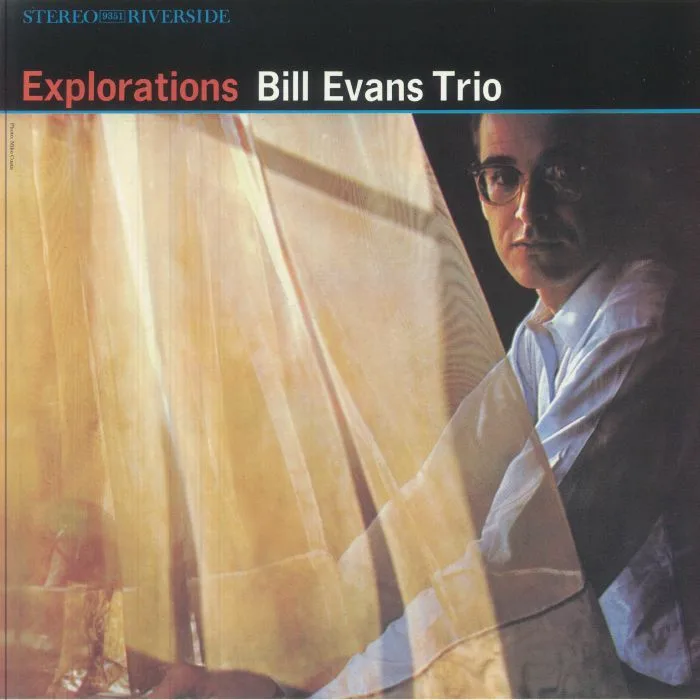 Лицевая сторона обложки — BILL EVANS TRIO — Explorations (remastered)