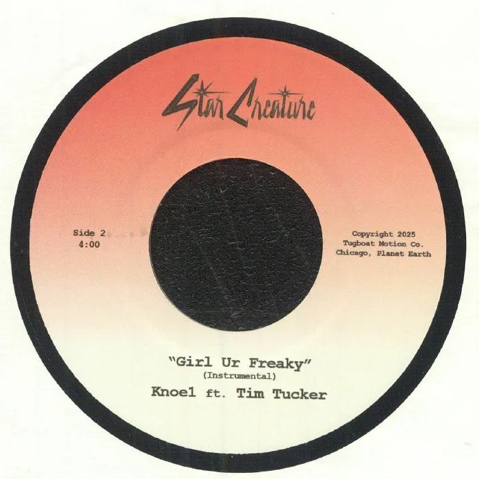 Back cover — KNOE1 feat TIM TUCKER — Girl Ur Freaky