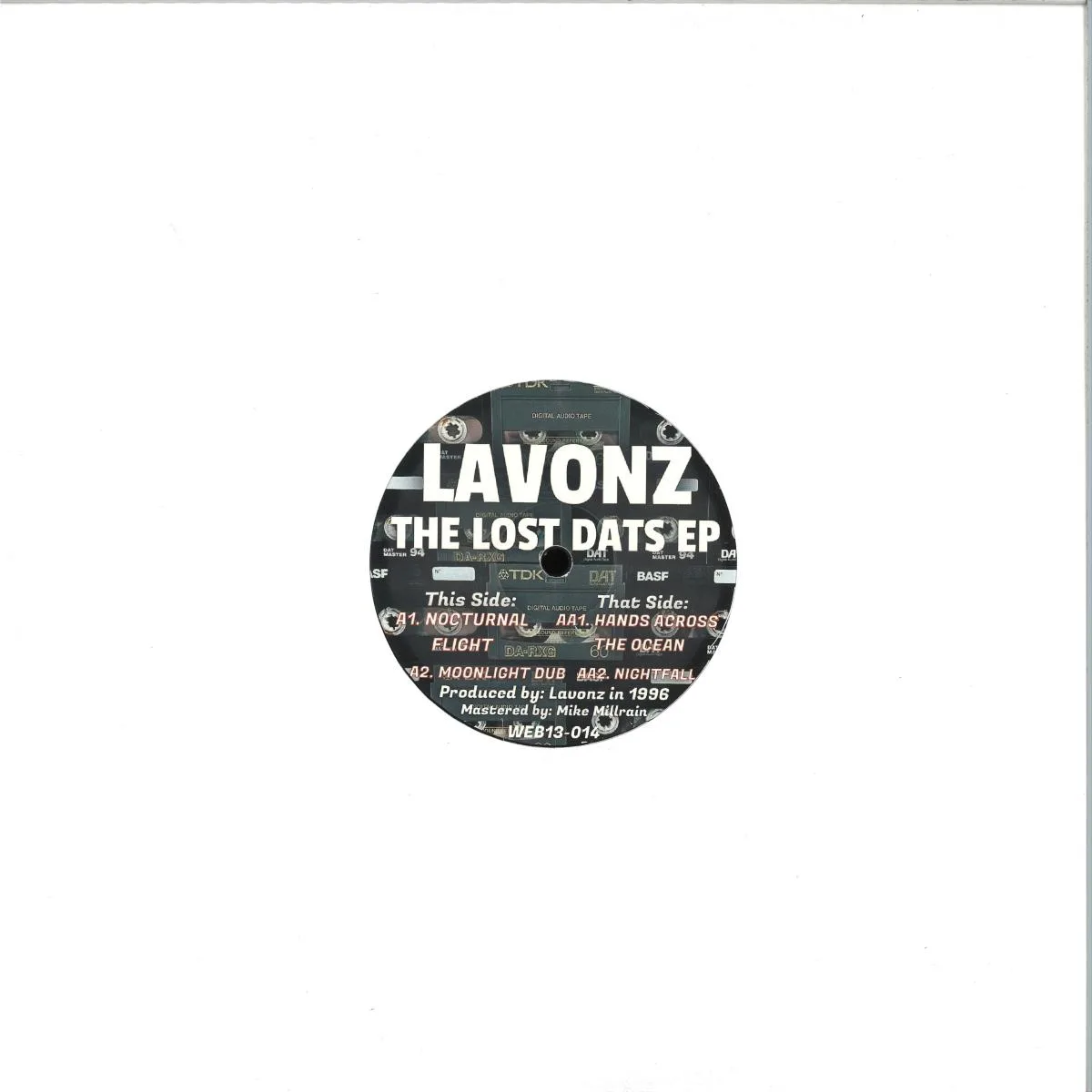 Back cover — James Lavonz — The Lost Dats EP