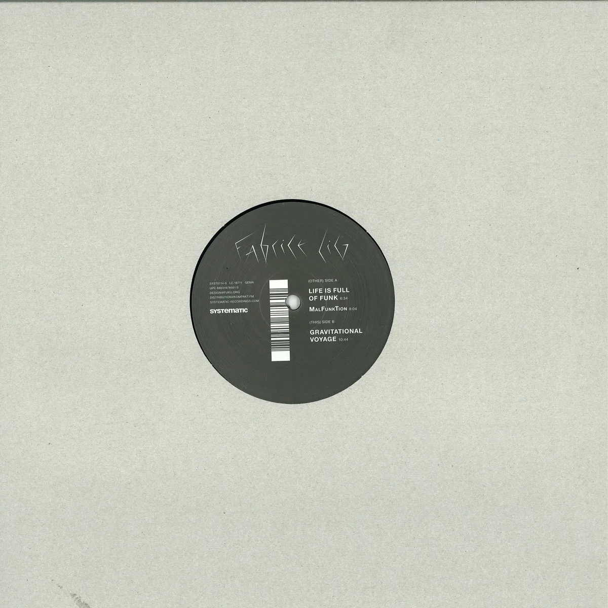 Back cover — Fabrice Lig — Purple Raw, Vol. 2