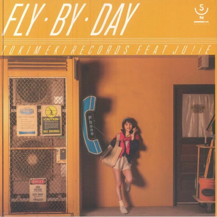 Лицевая сторона обложки — TOKIMEKI RECORDS feat JU!IE — Fly By Day