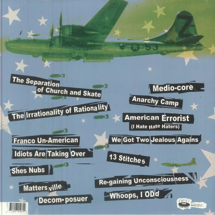 Back cover — NOFX — The War On Errorism
