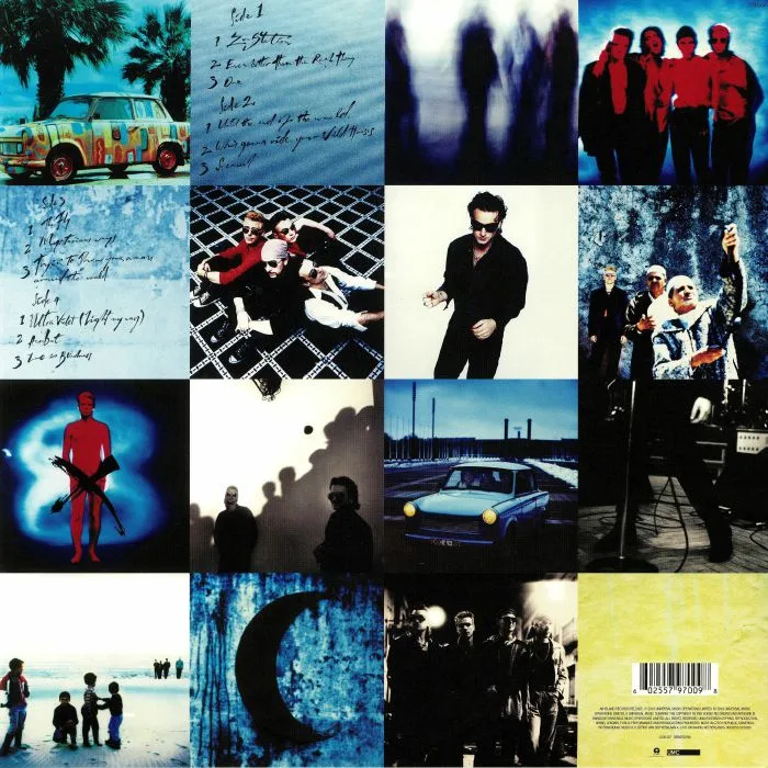 Back cover — U2 — Achtung Baby (remastered)