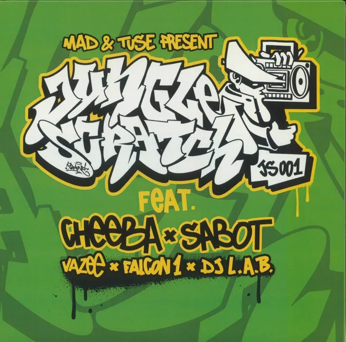 Лицевая сторона обложки — MAD & TUSE — Jungle Scratch