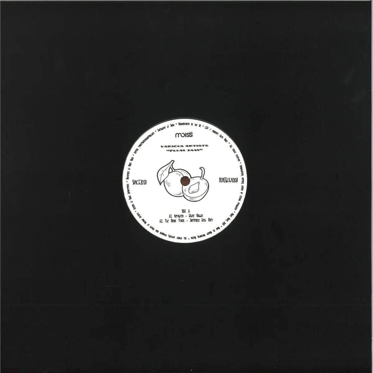 Back cover — Berobreo/The Magic Track/Oldchap/Alexny — Plum Jam