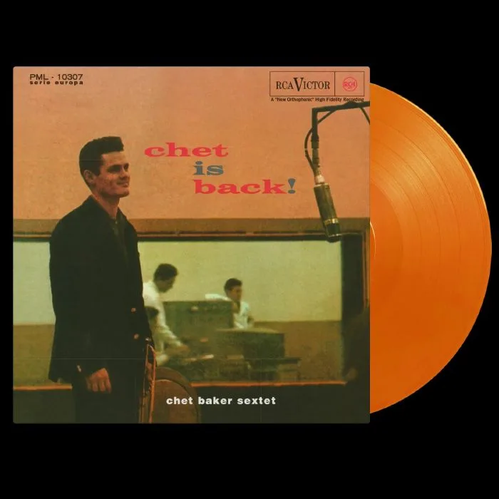 Front cover — Chet BAKER — Chet Is Back! (reissue)