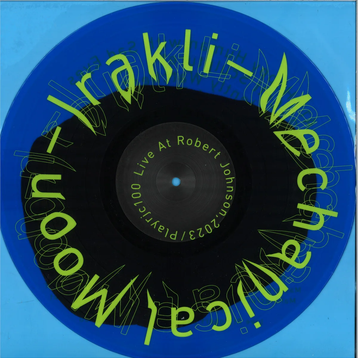 Лицевая сторона обложки — Irakli — Mechanical Moon
