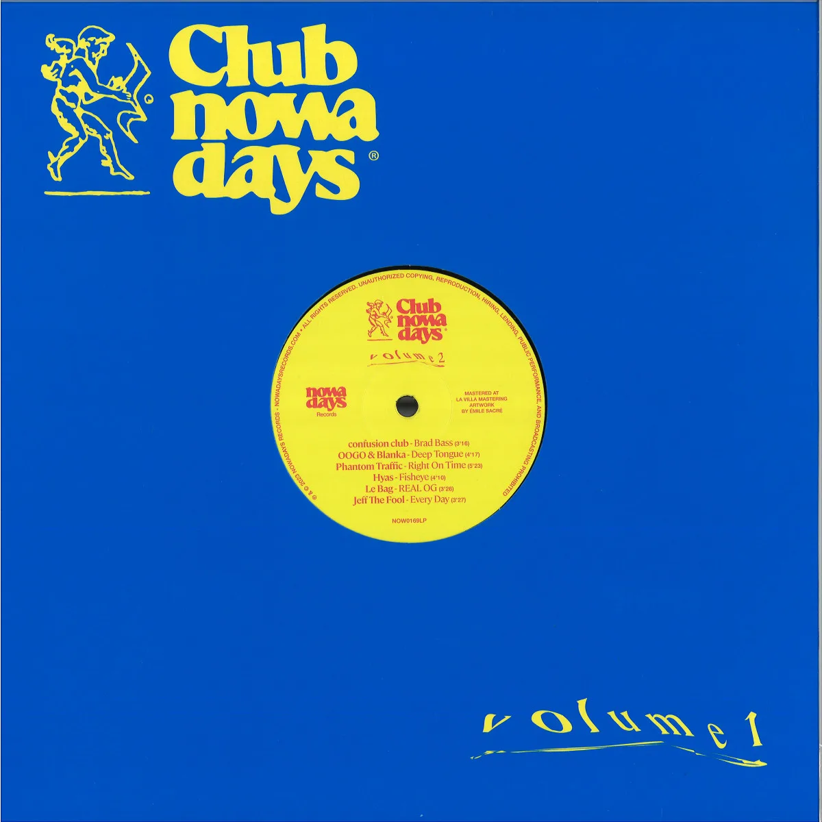 Various — Club Nowadays Volume 1 & 2 LP