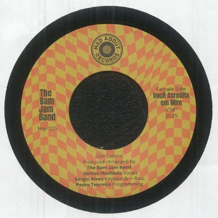 Front cover — BAM JAM BAND — Voce Acredita Em Mim