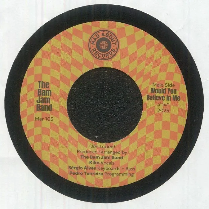 Back cover — BAM JAM BAND — Voce Acredita Em Mim