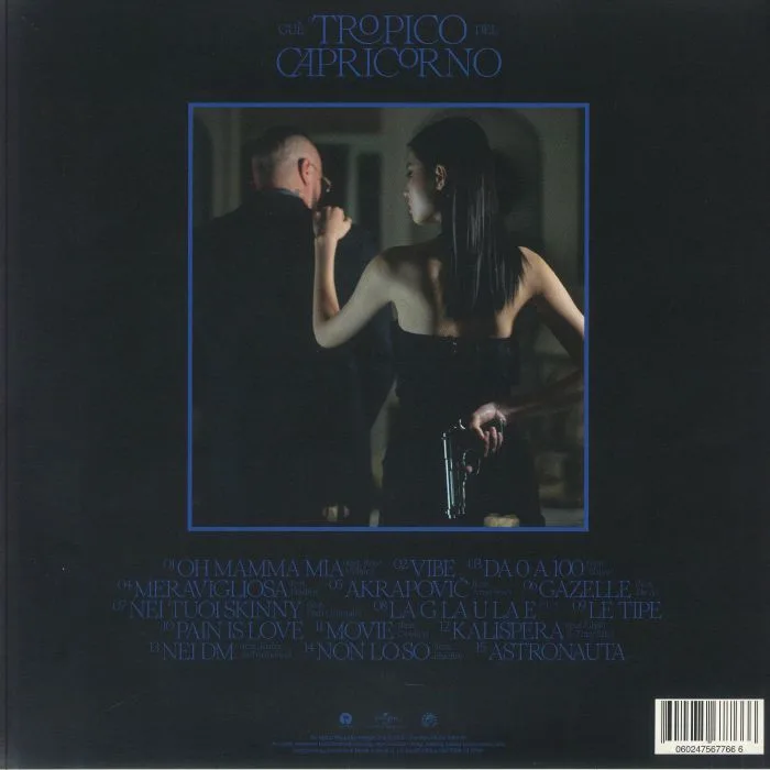 Back cover — GUE' — Tropico Del Capricorno