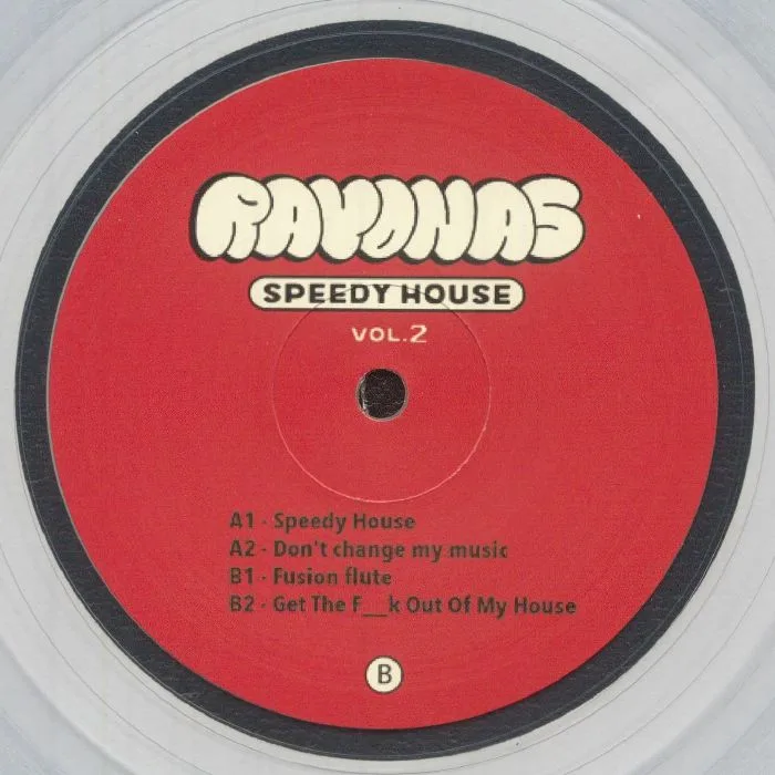 Обратная сторона обложки — RAYONAS — Speedy House Vol 2