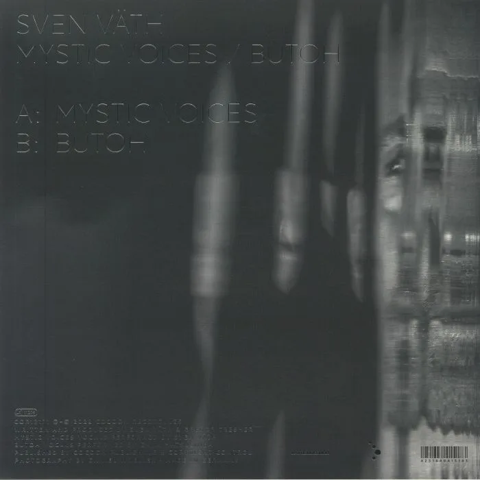 Back cover — Sven VATH — Mystic Voices / Butoh