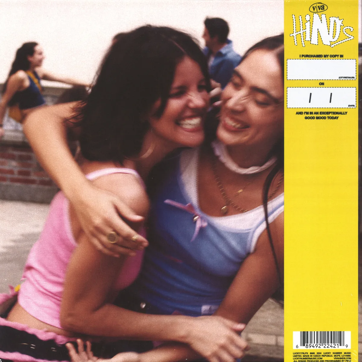 Back cover — Hinds — Viva Hinds LP