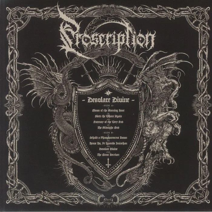 Обратная сторона обложки — PROSCRIPTION — Desolate Divine