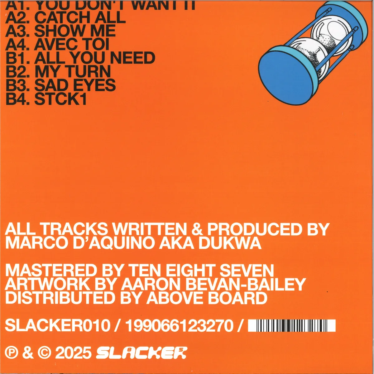 Back cover — Dukwa — Zeitgeist