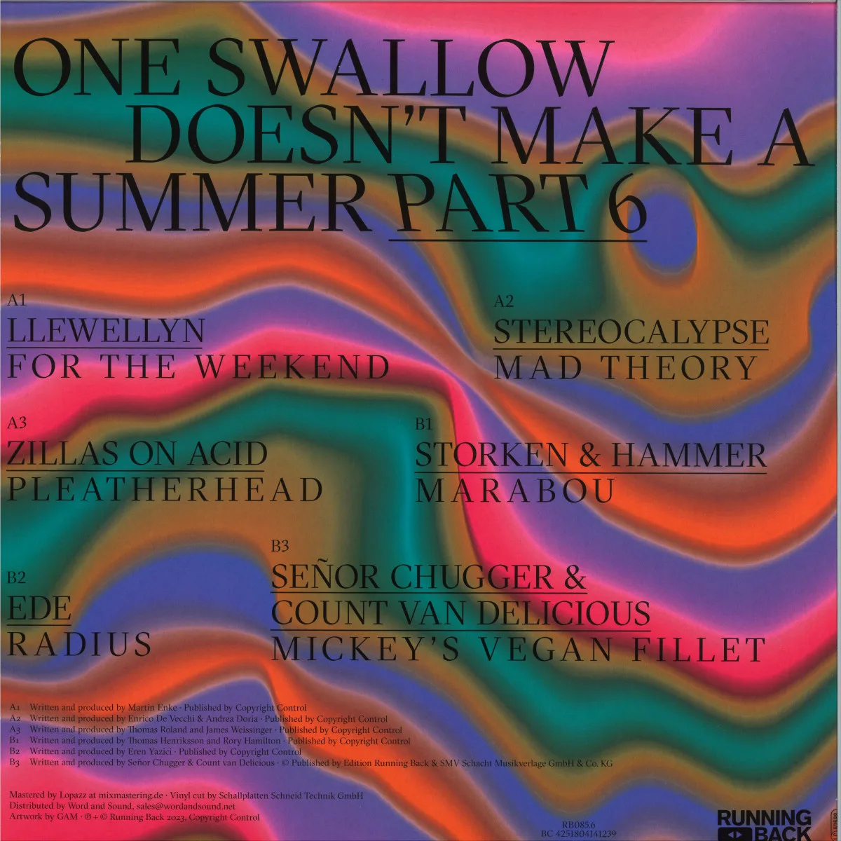 Обратная сторона обложки — Various — One Swallow Doesn’t Make A Summer Part 6