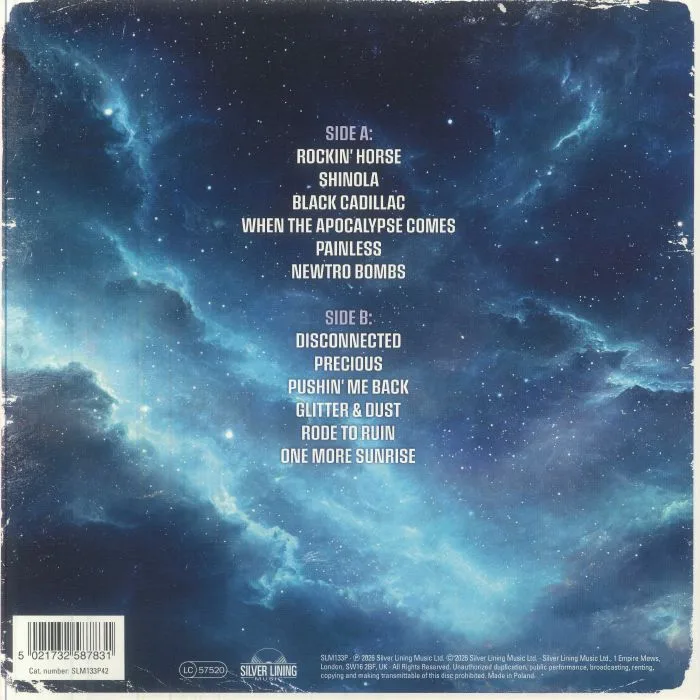 Обратная сторона обложки — Michael MONROE — Outerstellar