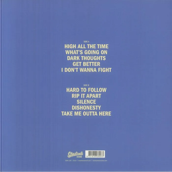 Back cover — LONE WOLF — Dark Thoughts